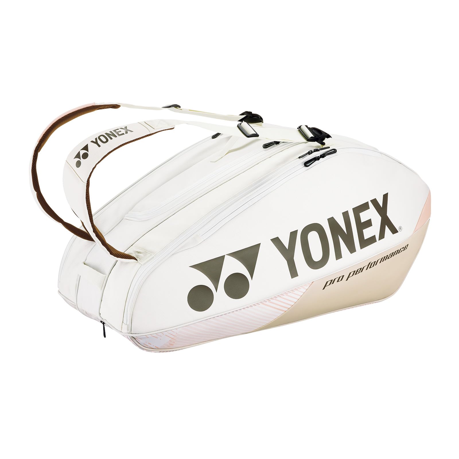 YONEX Pro Badminton Racquet Bag - 9 Pack Tennis Racket Backpack for Storage & Travel | Durable Sports Equipment Organizer for Players & Coaches