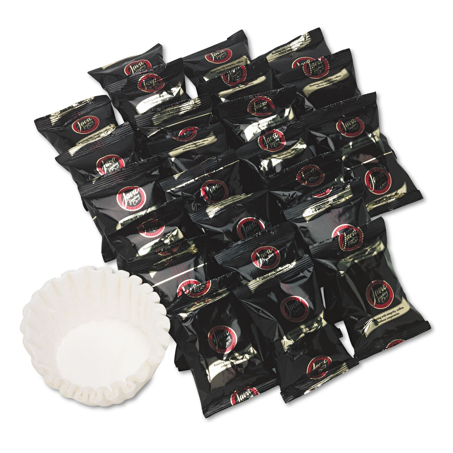Distant Lands Coffee 302742 Single Serve Coffee Portion Packs, 1.5oz (42 Count) - 100% Colombian Coffee for Keurig & Nespresso - Perfect for Office, Home & Travel Use