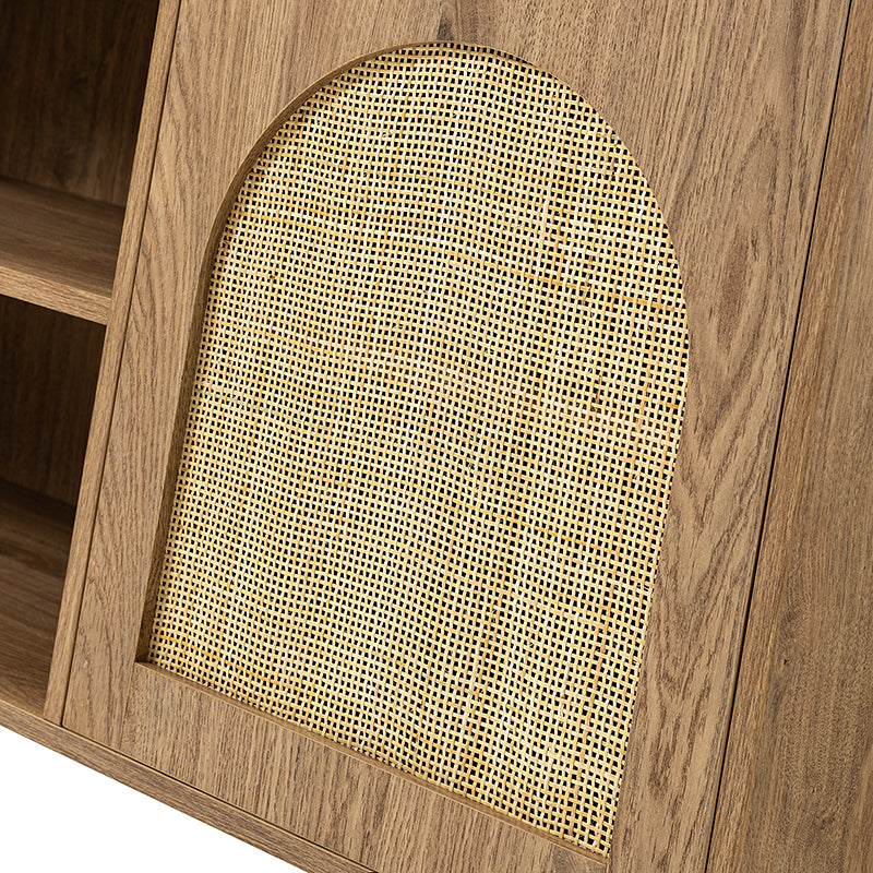Norbert TV Stand Rattan for TVs up to 65