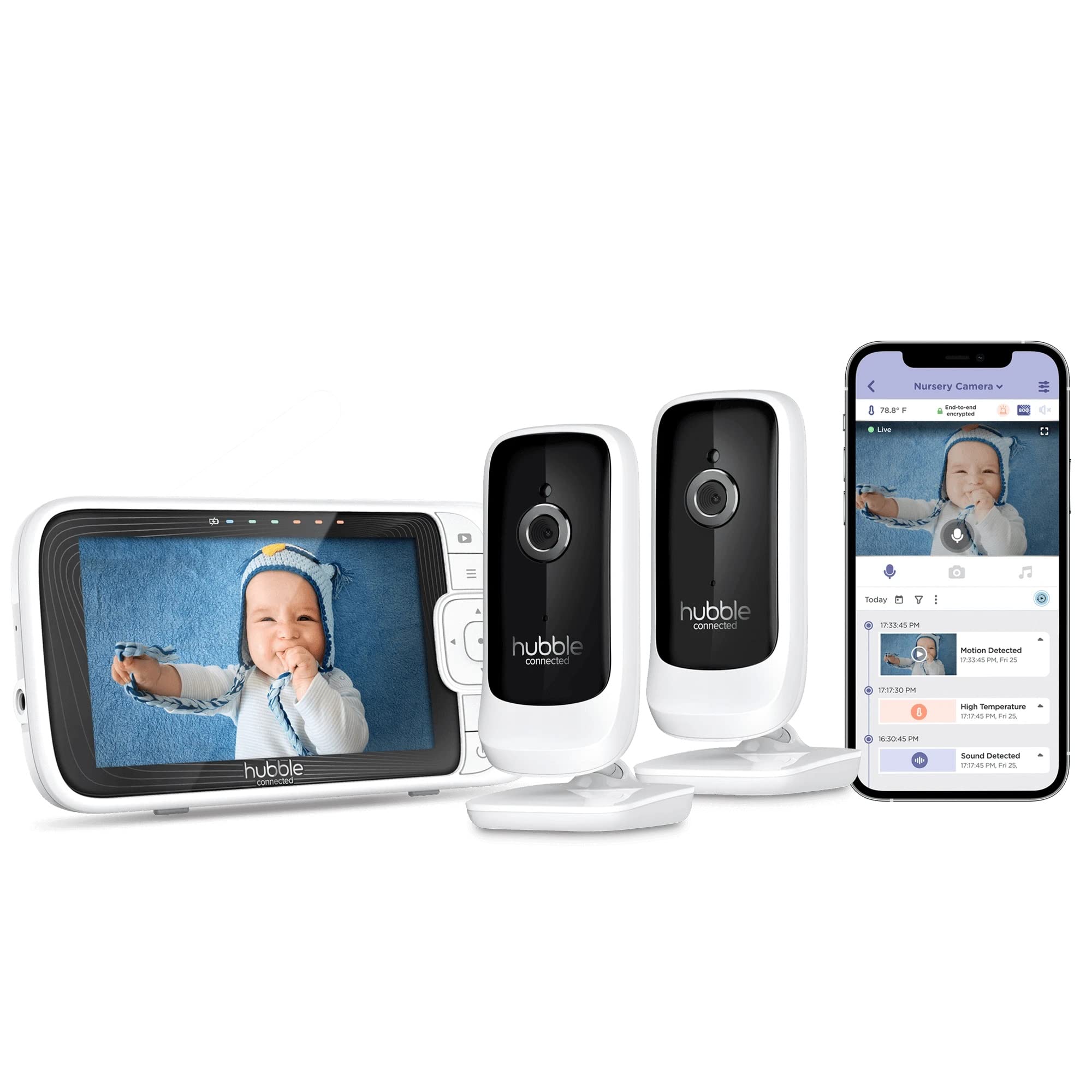 Hubble Connected Nursery Pal Link Premium Twin - 5