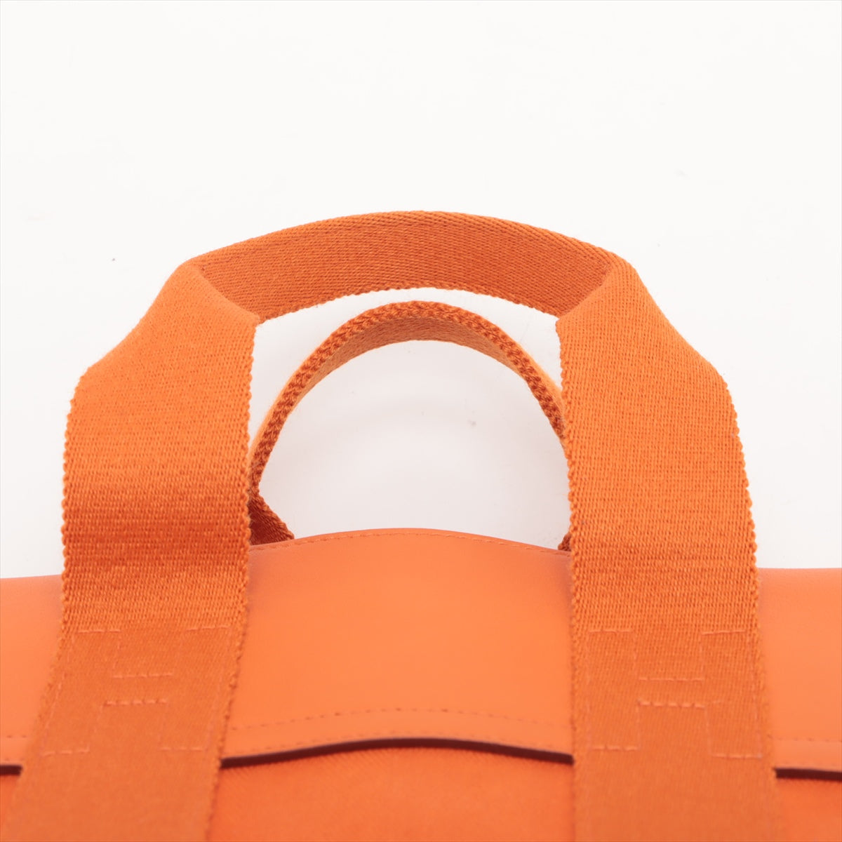 Hermès Valparaiso PM Toile Chevrons Handbag - Orange Luxury Shoulder Bag for Women | Perfect for Work, Travel & Evening Events
