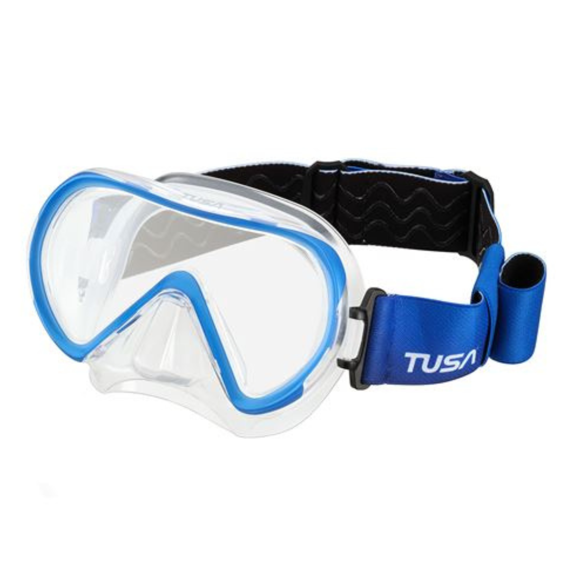 TUSA Ino Snorkeling Mask with Comfortable Fabric Strap - Perfect for Scuba Diving, Snorkeling & Underwater Photography