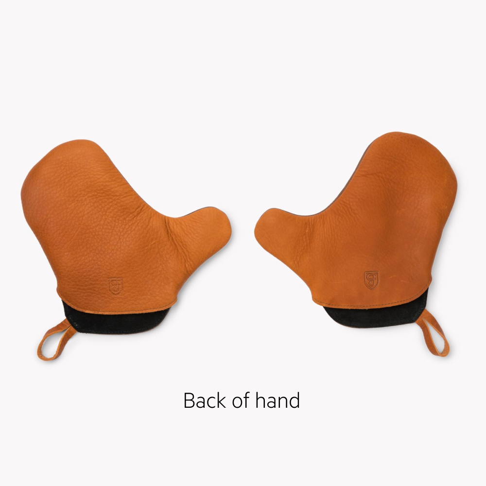 Premium Heat-Resistant Leather Oven Mitts - Extra Long BBQ Gloves for Baking, Grilling & Cooking - Best Kitchen Safety Accessories for Home Chefs & Bakers