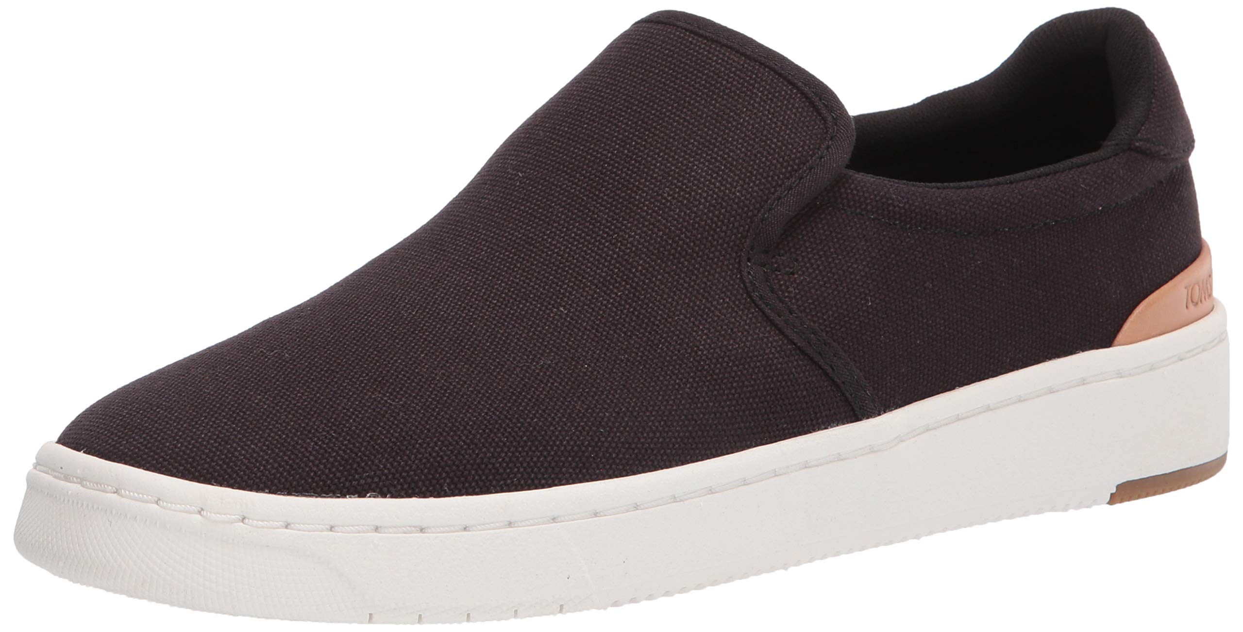 TOMS Men's Travel Lite 2.0 Slip-On Sneakers - Comfortable Casual Shoes for Walking & Travel - Black | Perfect for Daily Wear, Commuting & Light Hiking