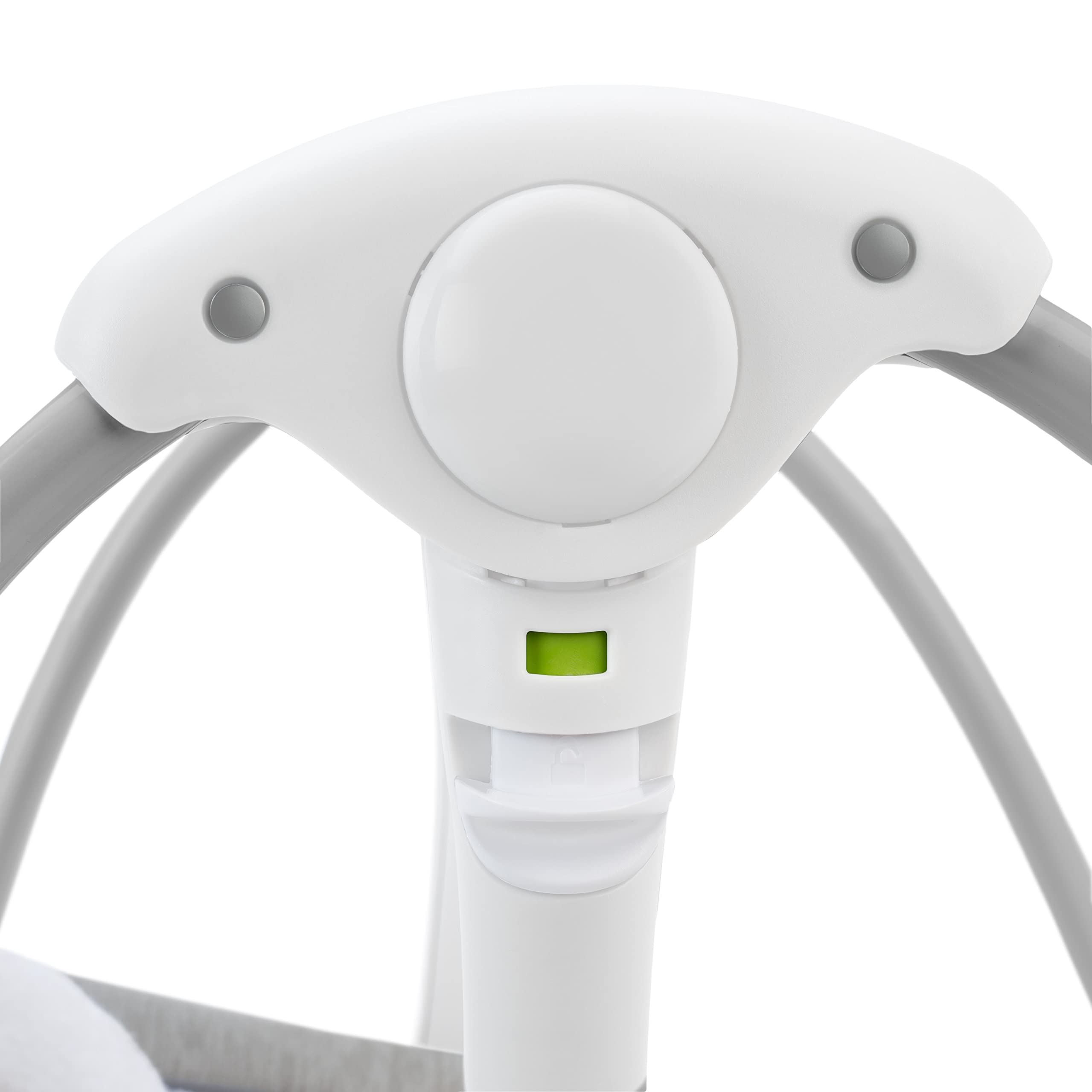 Ingenuity ConvertMe Swing-2-Seat Baby Swing - 5 Adjustable Swing Modes with Soothing Vibrations & Music, USB Power Adapter, Removable Toy Bar - Perfect for Nursery, Bedroom or Living Room Use