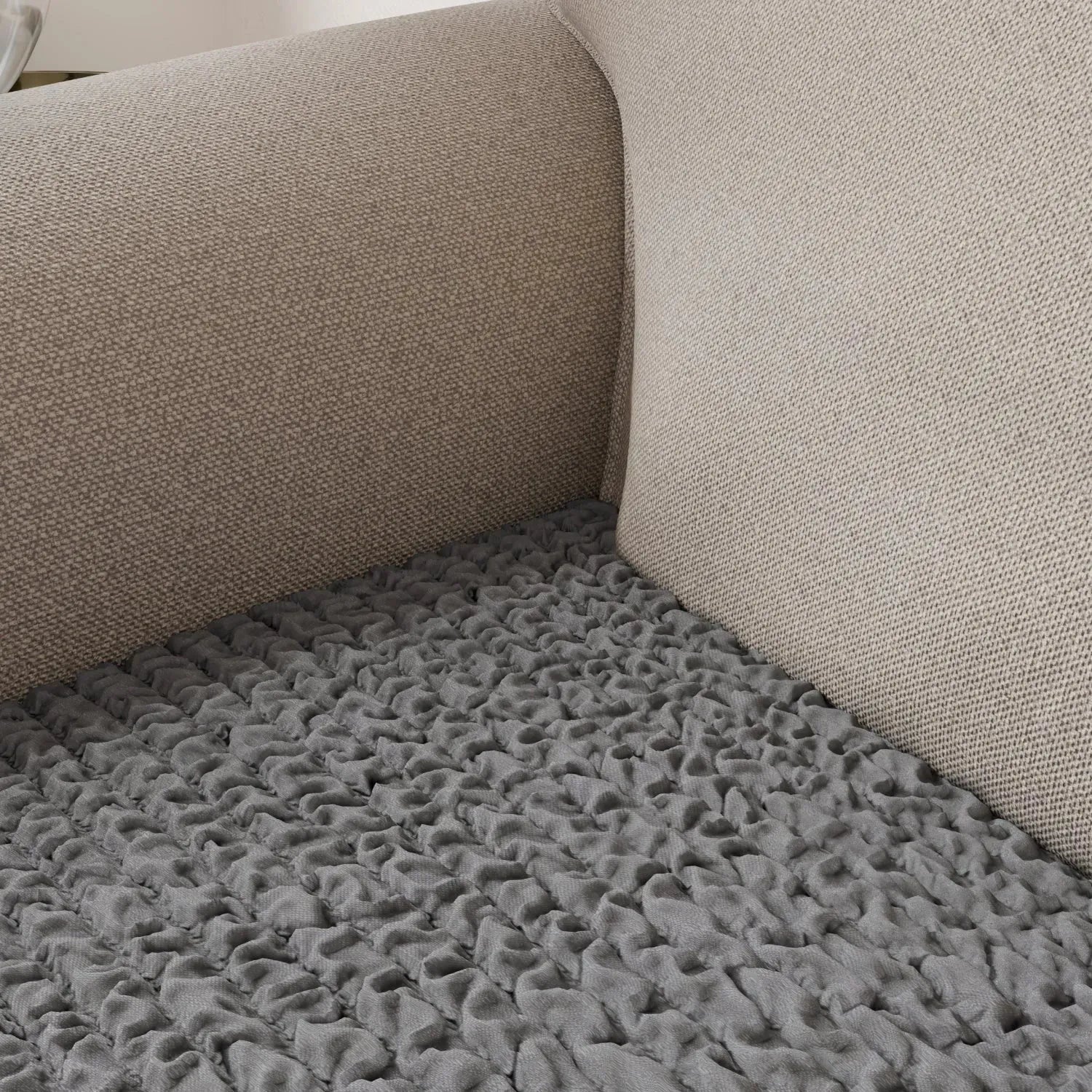 Premium Microfiber Seat Cushion Cover - Soft & Durable Sofa Chair Protector - Perfect for Living Room, Office, or Car Use