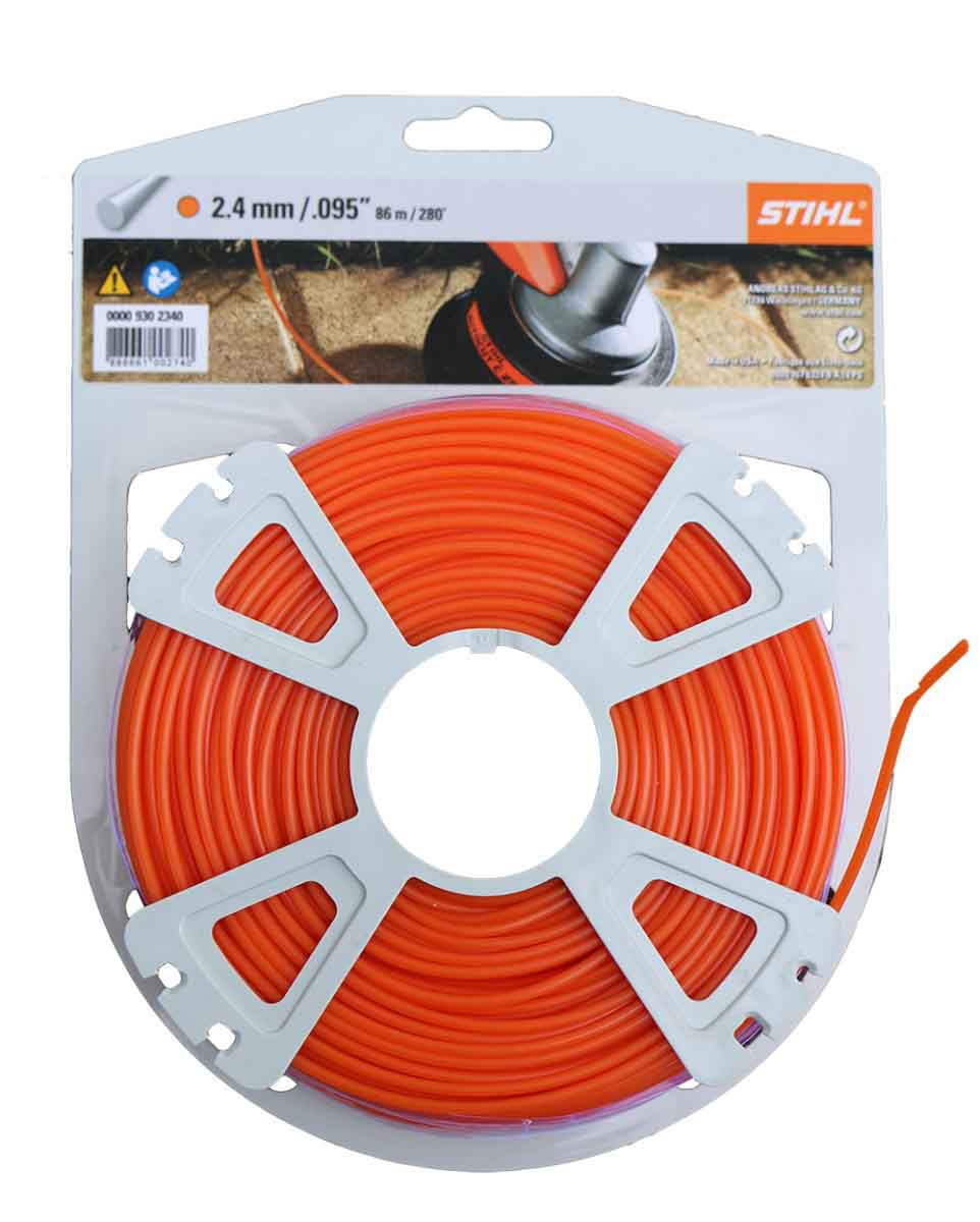 STIHL .095-Inch Trimmer Line 1-Pound Roll - Professional-Grade Weed Eater String for Lawn Mowers & Garden Trimmers - Perfect for Home Yard Maintenance & Landscaping