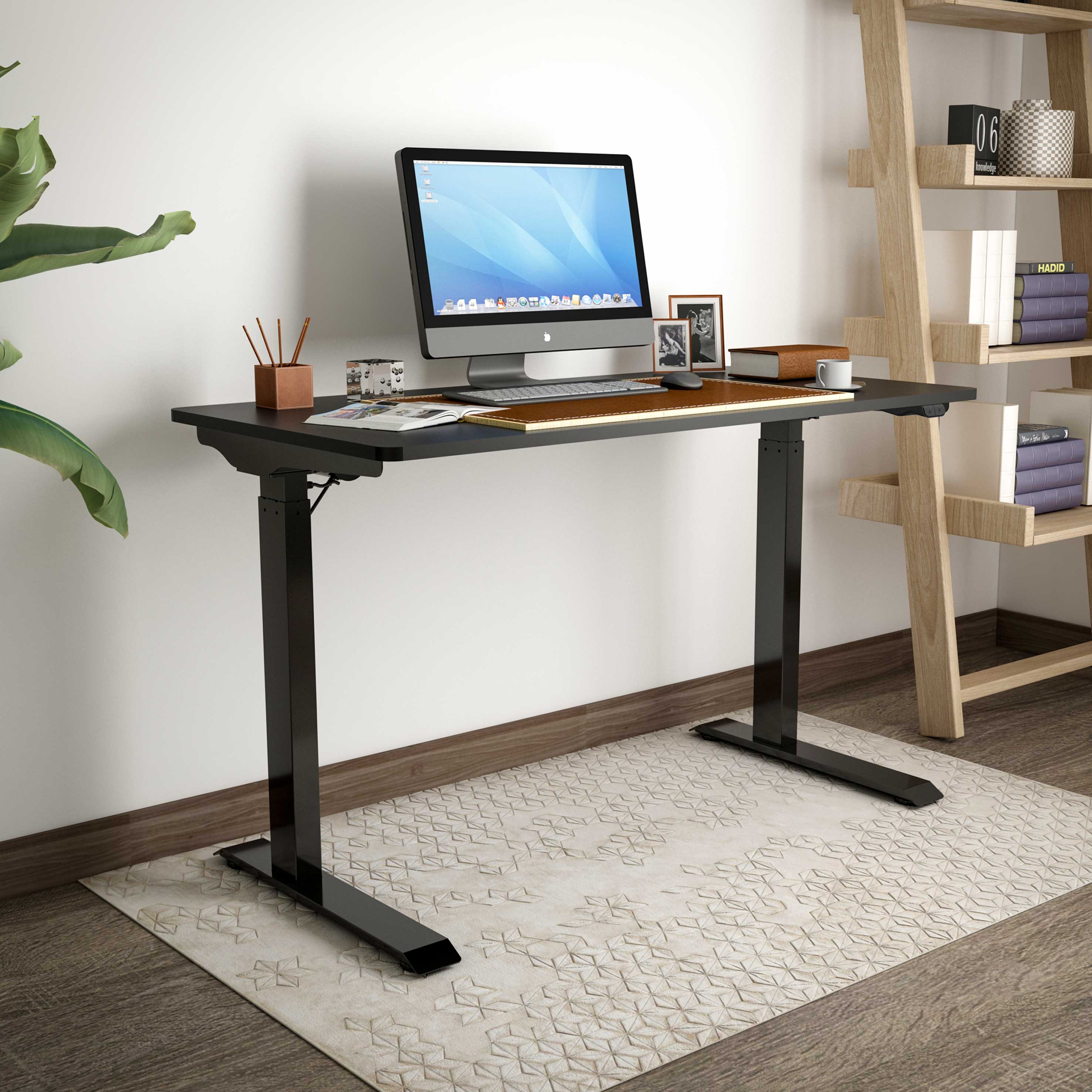 Electric Height Adjustable Sit Stand Desk - 47.2