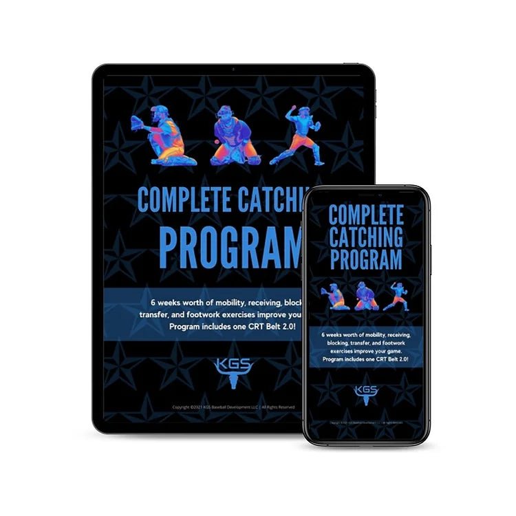 Complete 6-Week Baseball Catching Training Program - Improve Catcher Skills & Techniques for Youth & Adult Players | Perfect for Practice, Games & Team Drills