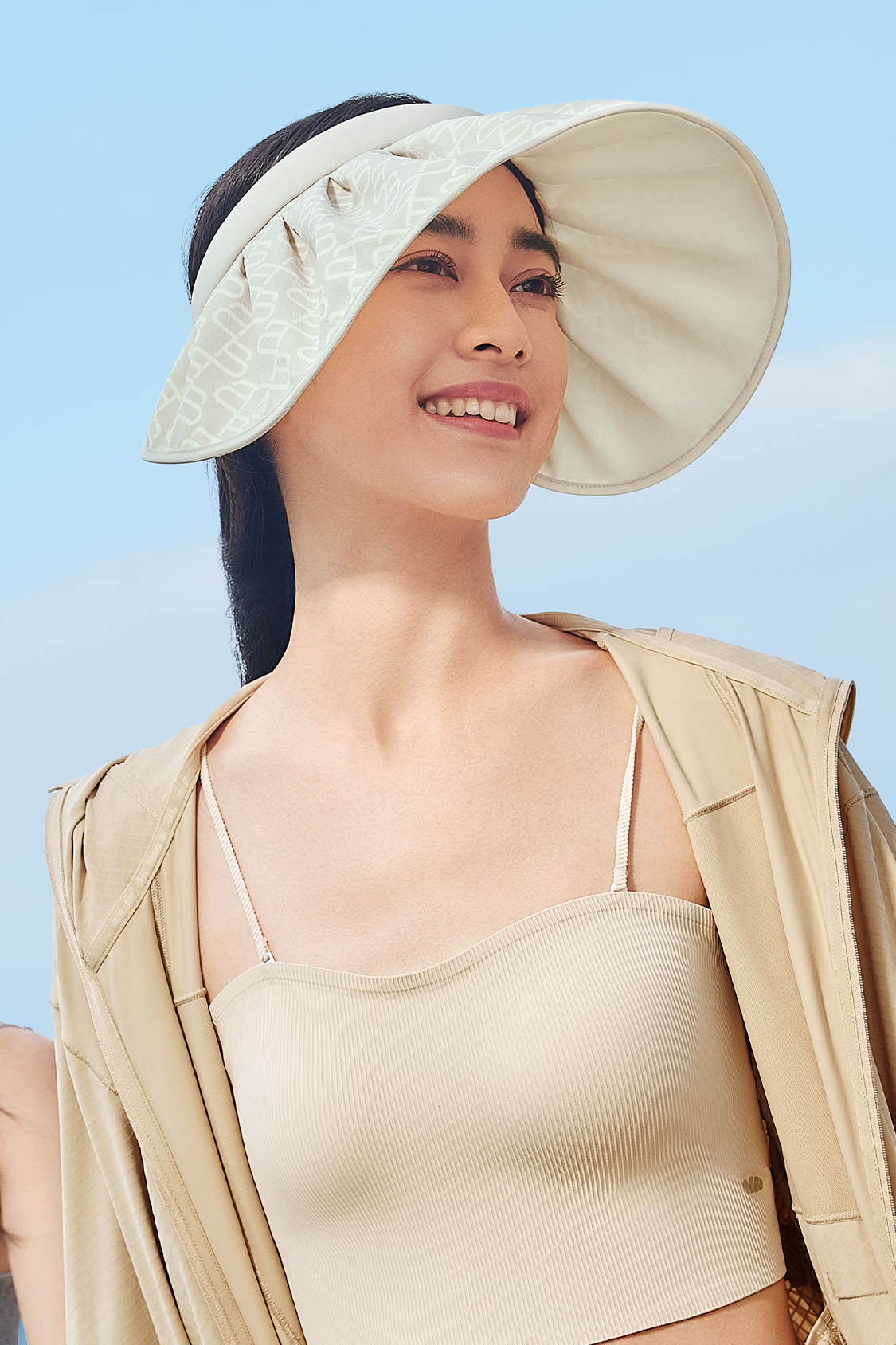 Yuni S24 UPF50+ Women's Sun Visor Hat for Running, Golf, Hiking & Outdoor Activities - UV Protection Summer Sports Hat