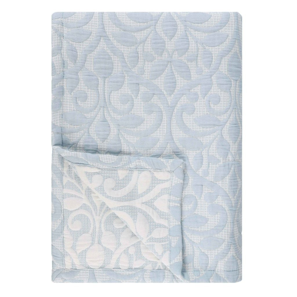 Premium Vineyard Cotton Blend Medium Weight Matelasse Woven Coverlet - Soft Bedspread for Master Bedroom, Guest Room & Luxury Hotels