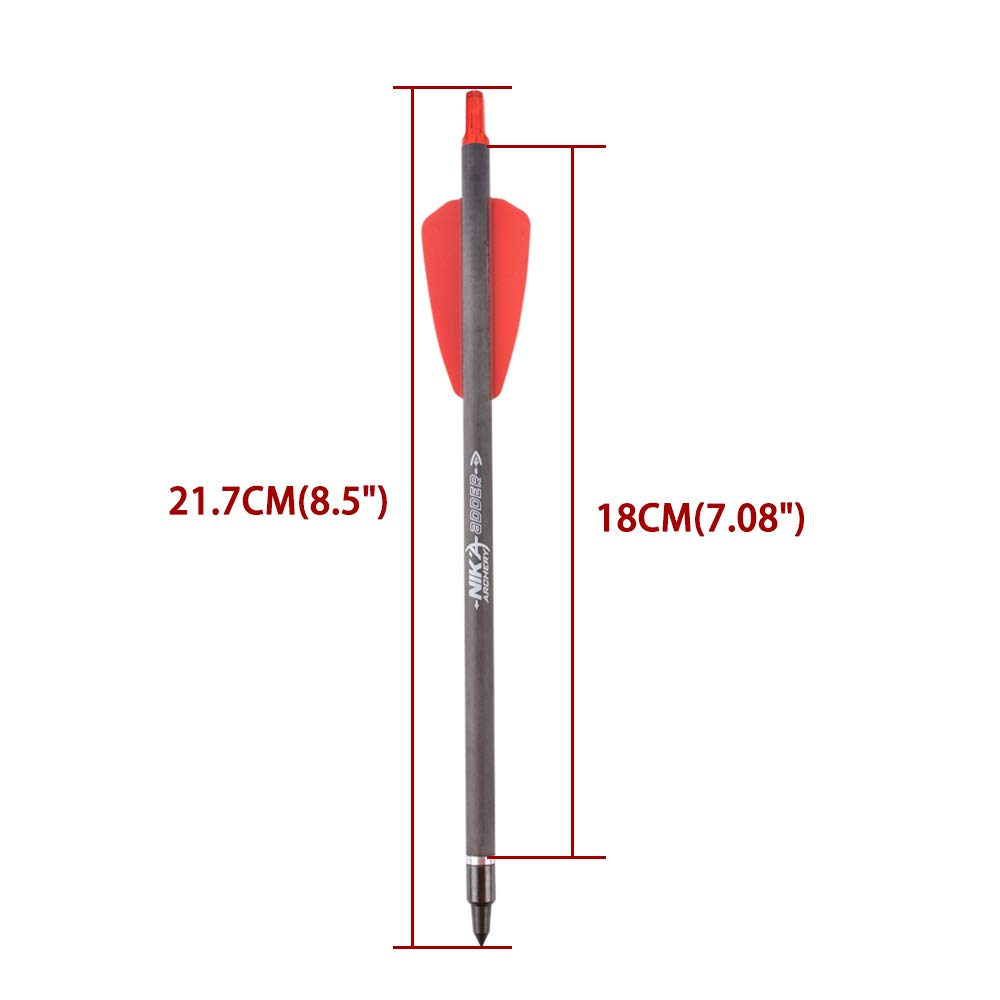 Carbon Crossbow Bolts 7.5