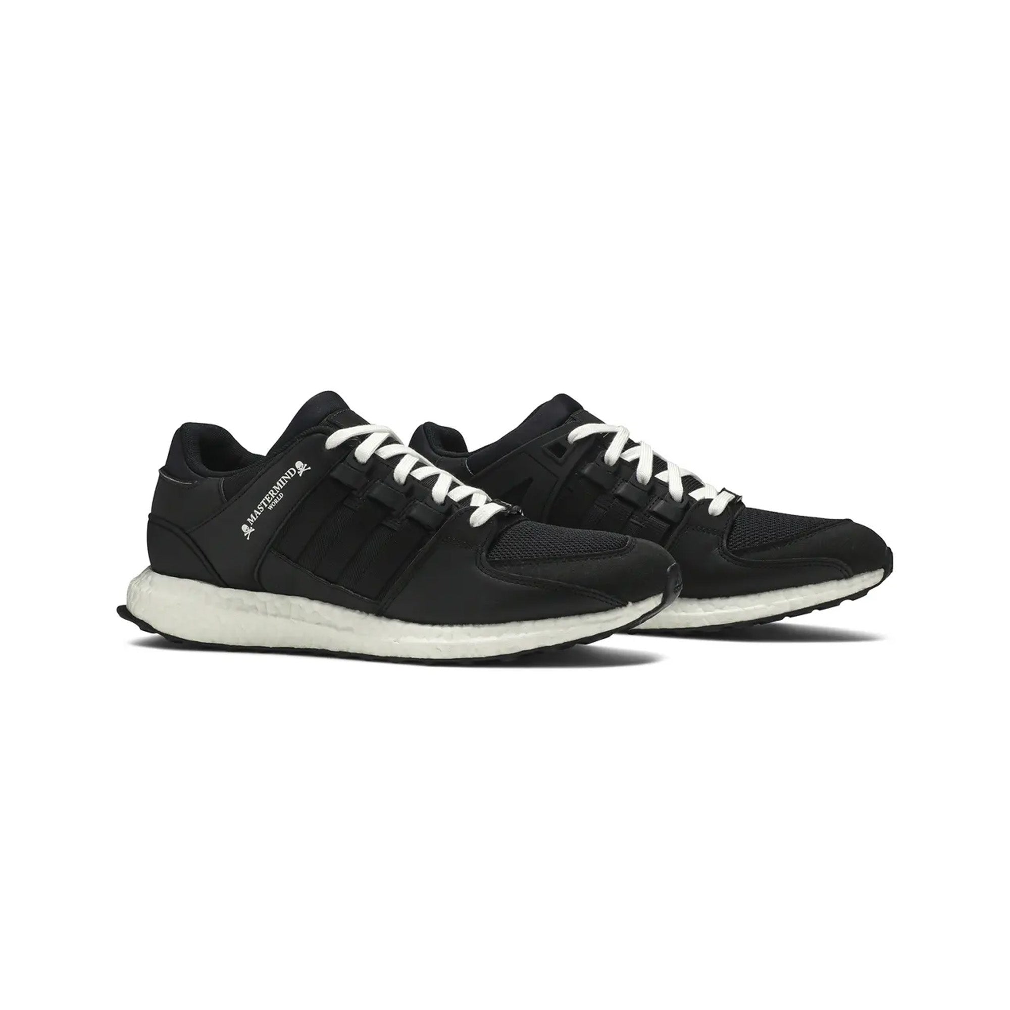 Adidas EQT Support Ultra x Mastermind Black Sneakers - New Men's Running Shoes for Gym & Streetwear Fashion