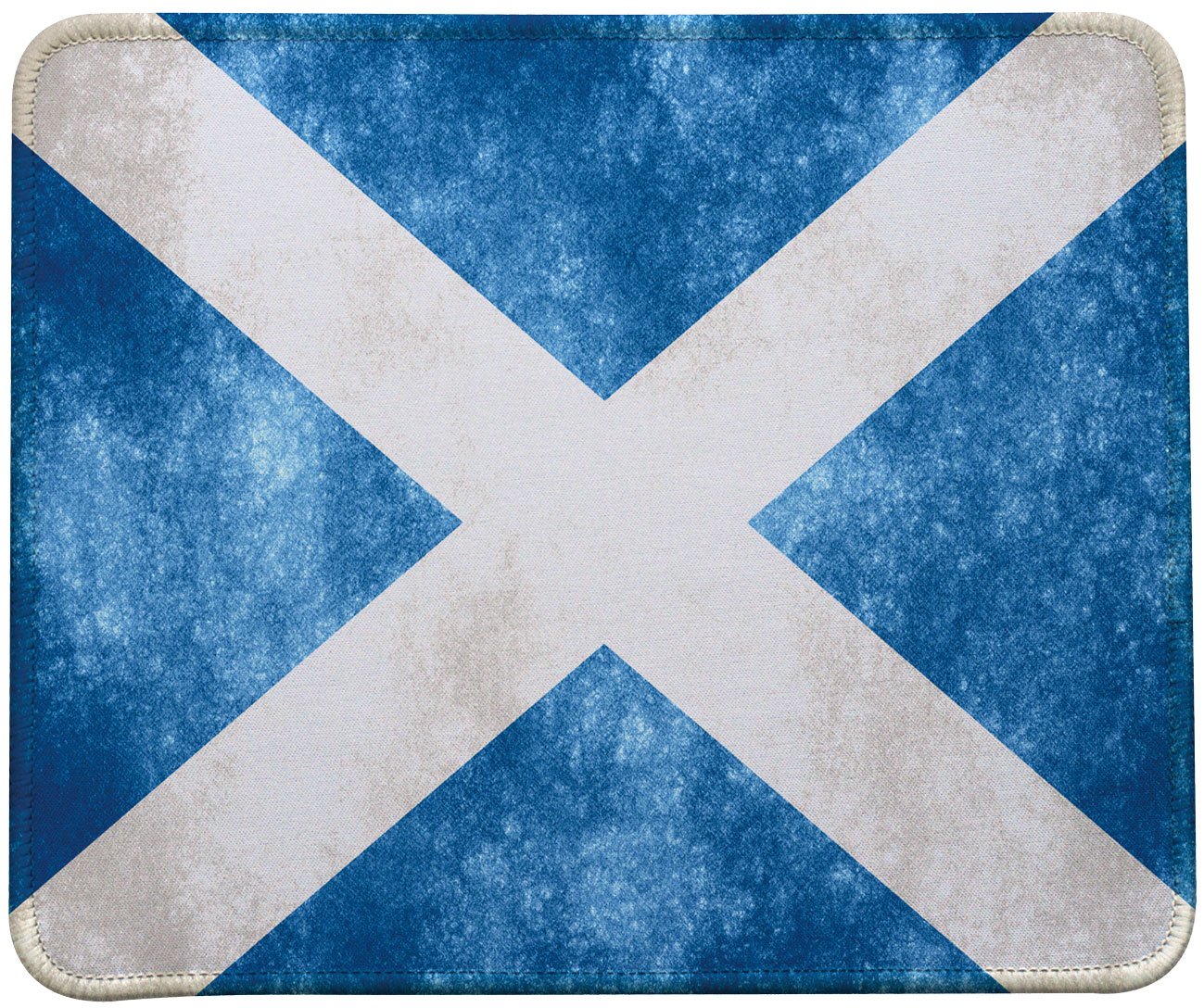Scotland Flag Mouse Pad - Retro Style Gaming & Office Desk Mat with Non-Slip Rubber Base | Perfect for PC, Laptop, Home & Office Workstations
