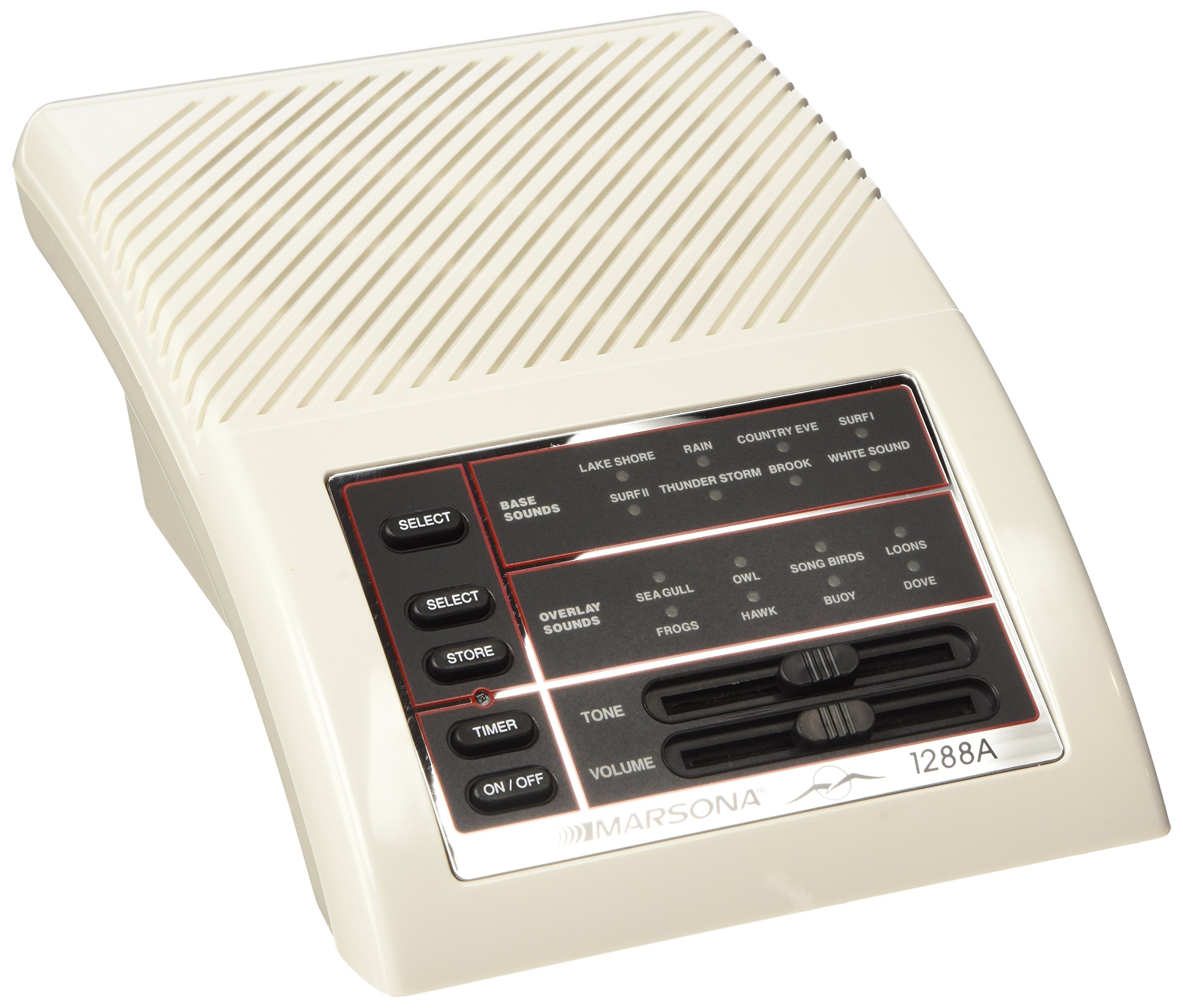 Marsona 1288A White Noise Machine - Programmable Sound Conditioner for Sleep, Meditation & Office Focus | Blocks Noise for Better Rest & Concentration