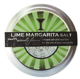 4 oz Lime Margarita Natural Rimming Salt - Premium Cocktail Garnish for Margaritas, Mojitos & Party Drinks - Perfect for Home Bars & Mexican Themed Parties