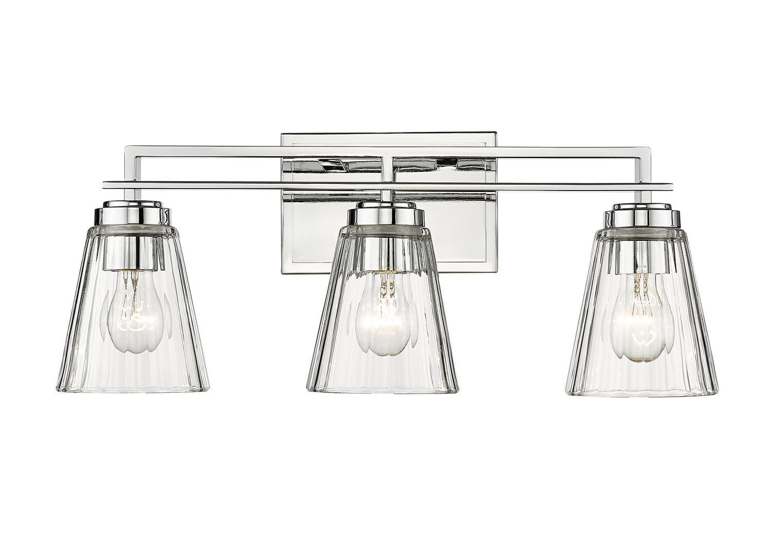 Lyla Vanity 3 Light Bathroom Mirror Lighting Fixture - Modern LED Vanity Light for Bathroom, Dressing Room & Makeup Area - Perfect for Home Decor & Vanity Mirror Illumination