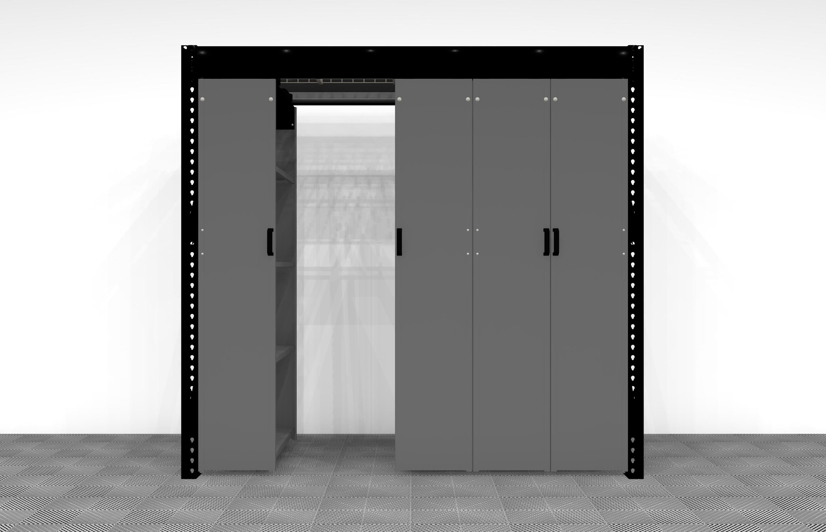 Levrack Heavy Duty Storage Shelving Units - Durable Metal Shelves for Garage, Warehouse & Home Organization