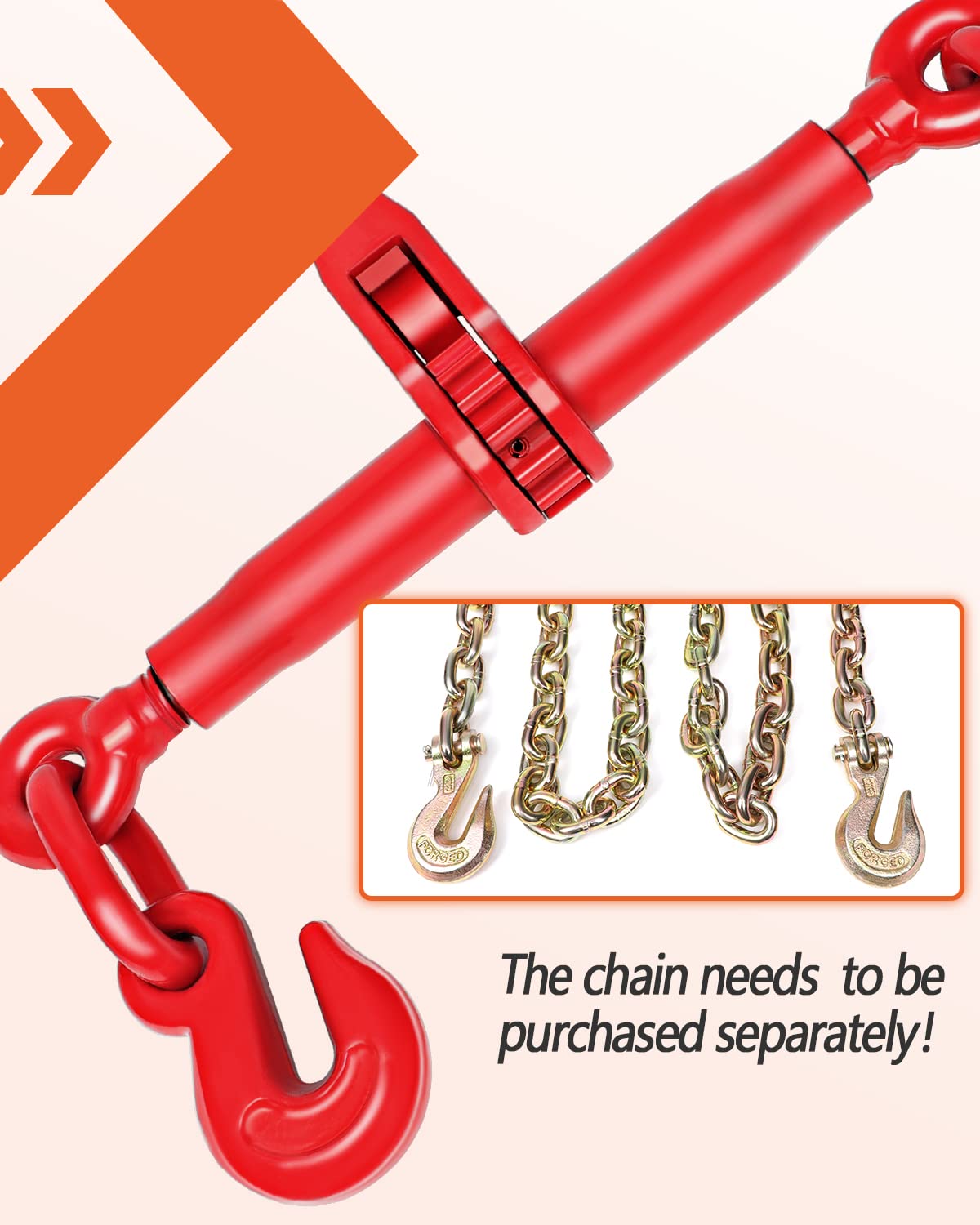 Heavy Duty Ratchet Chain Binder 5/16