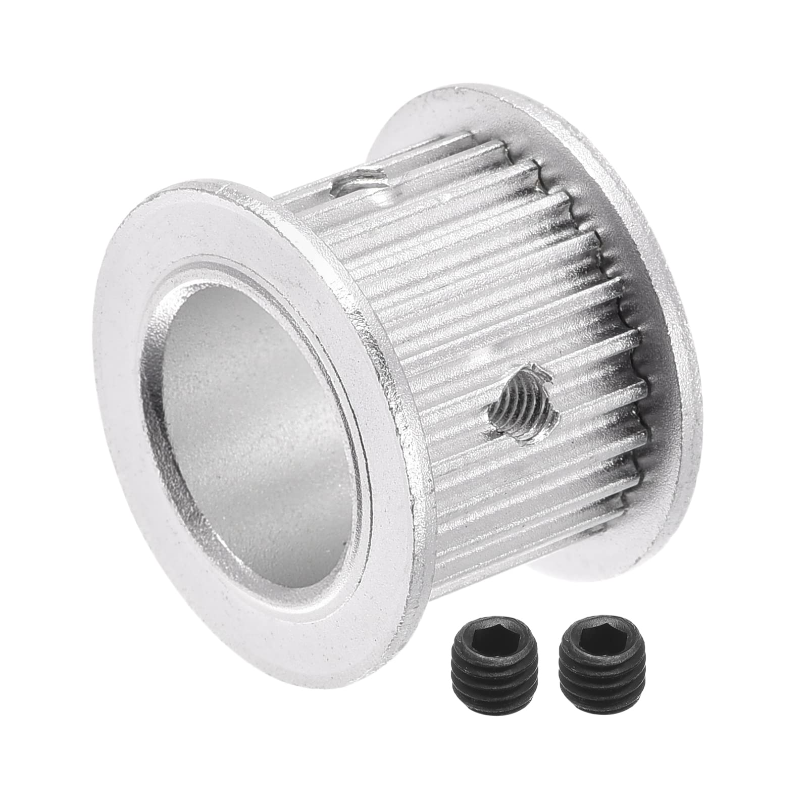 MECCANIXITY 3M25 Teeth Timing Pulley Synchronous Wheel Belt Drive Gear with M4 Screw 16mm Bore - Compatible with 3D Printers, CNC Machines, and Industrial Automation Systems