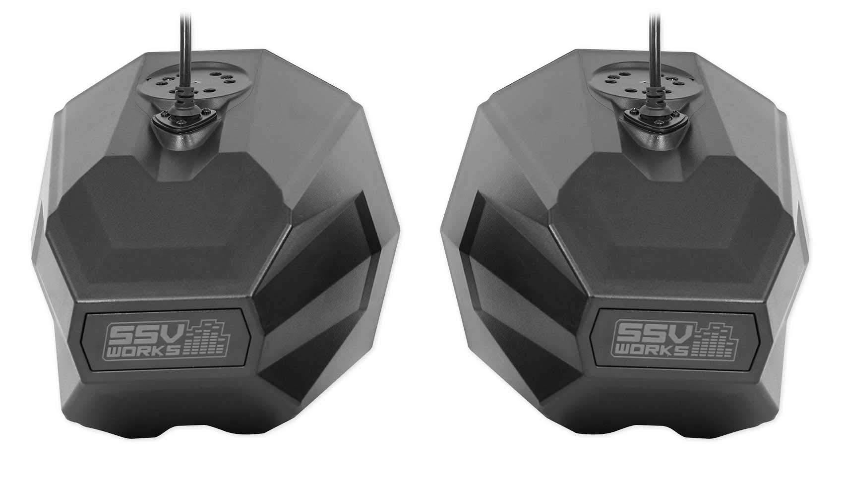 SSV Works US2-C8 Universal Cage Mount Speaker Pods for 8