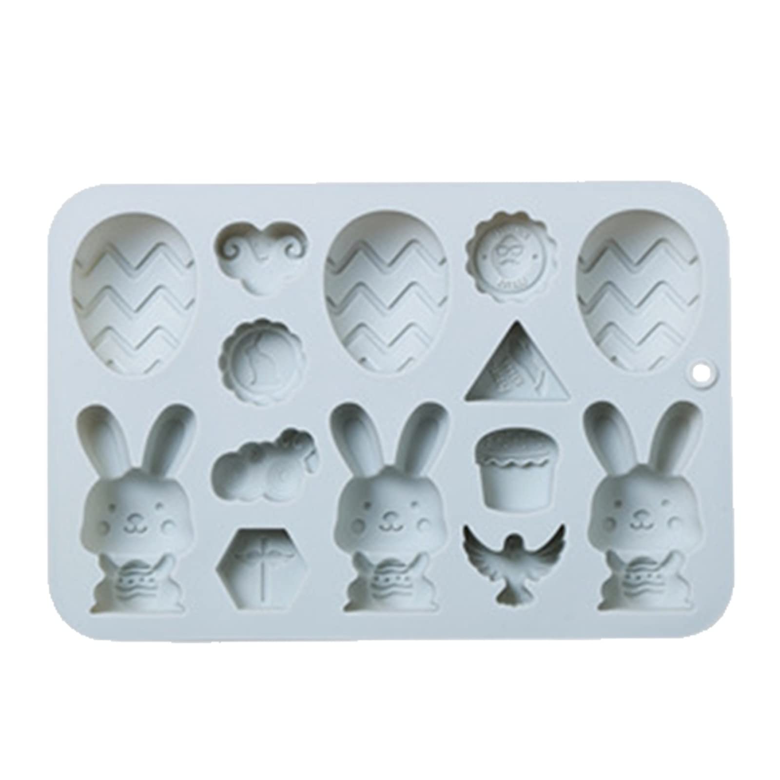 KJGHJ Silicone Bunny & Easter Egg Cake Molds - Chocolate & Baking Tools for DIY Desserts, Cupcakes, Party Treats - Perfect for Easter, Birthdays, and Holiday Baking