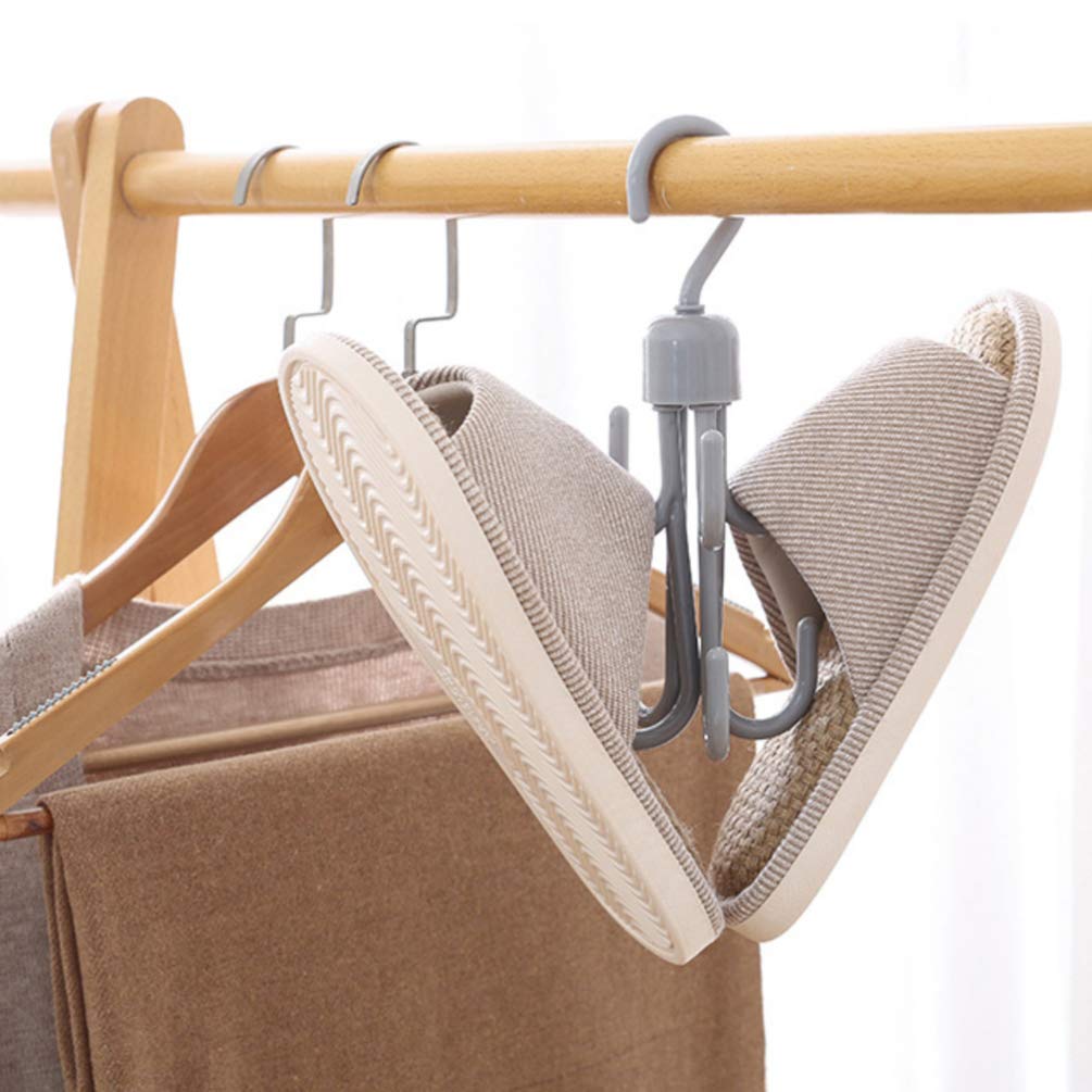 Cabilock 2-Pack Swivel Towel Hooks - Multipurpose Rotating Hangers for Towels, Totes, Purses & Organizing - Space Saving Closet & Bathroom Storage Solution
