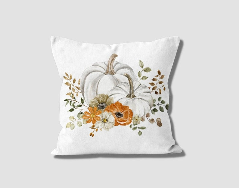 Halloween Pumpkin Pillow Covers Set of 4 - Fall Home Decor for Sofa, Bed & Couch - Spooky Seasonal Throw Pillow Cases