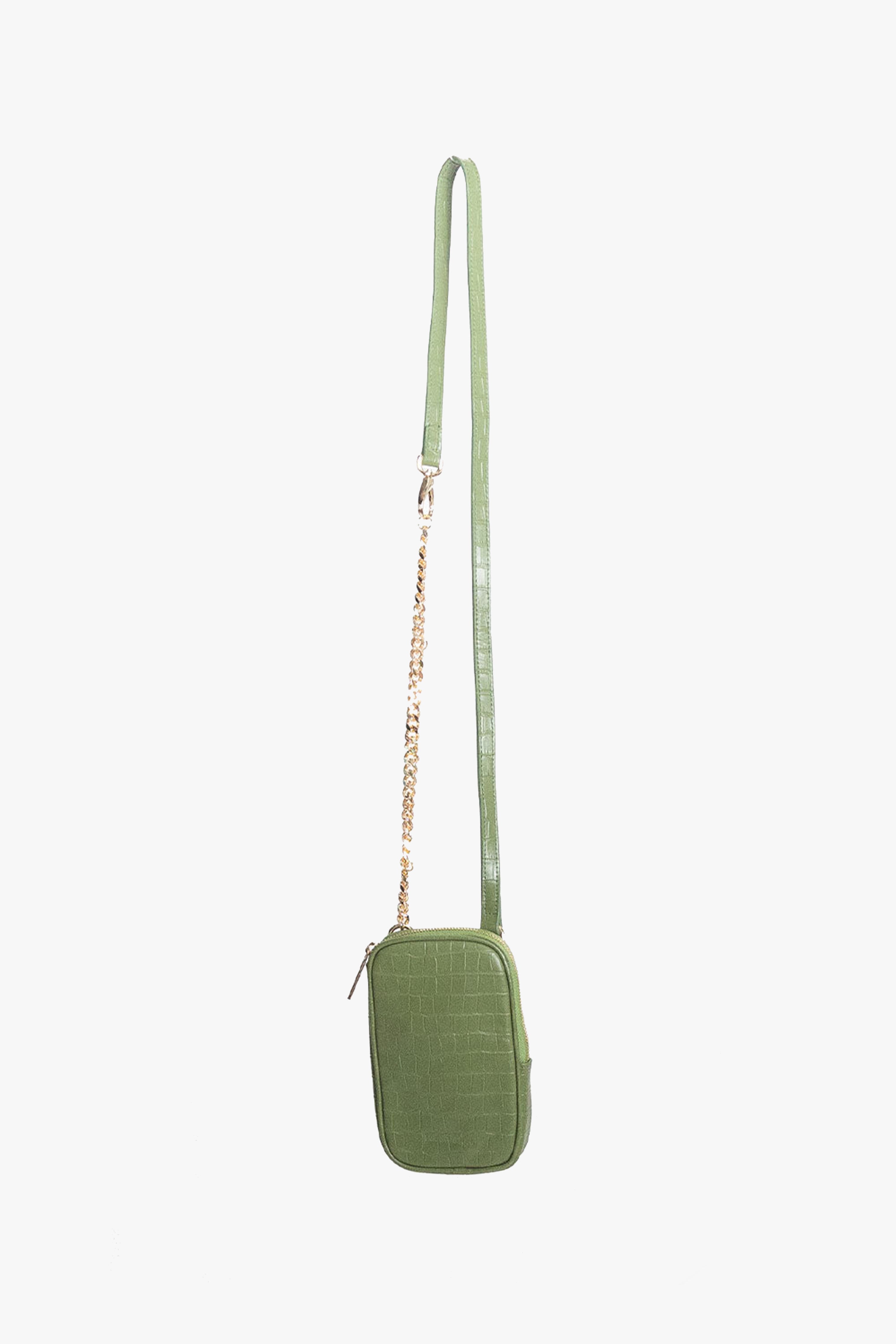 Attached to Me Khaki Gold Hardware Leather Bag - Stylish Crossbody Purse for Women, Perfect for Work, Travel & Everyday Use