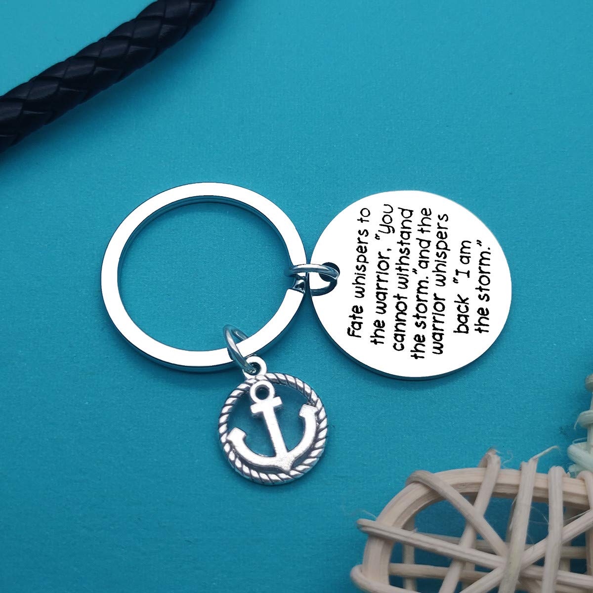 Inspirational Keychain Gifts for Women & Men - Motivational Present for Friends, Family, Christmas, Birthday & Graduation - Perfect for Daily Encouragement & Office Decor