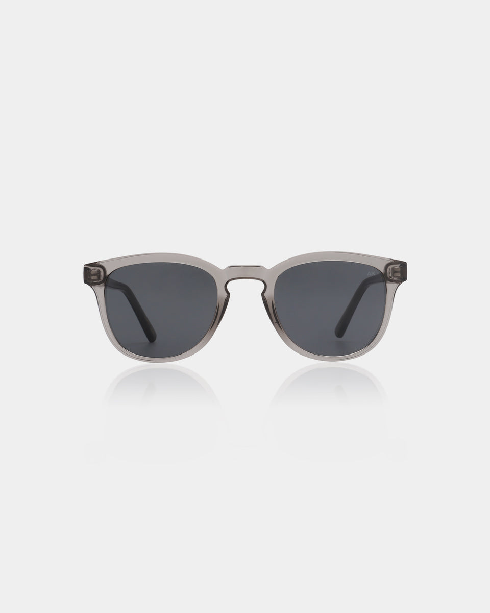 A. Kjaerbede Grey Transparent Bate Sunglasses - Stylish UV Protection for Outdoor Activities, Beach & Driving