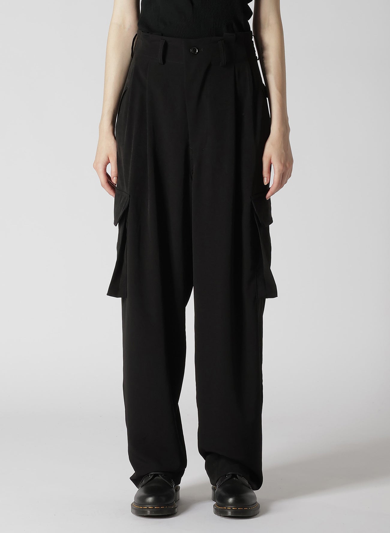 CREPE de CHINE CARGO PANTS - Lightweight Women's Casual Pants with Multiple Pockets | Perfect for Travel, Hiking & Everyday Wear