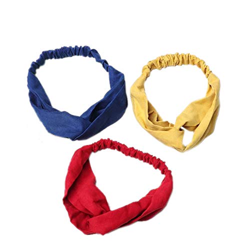 Vogue Suede Knot Headband for Women - Gym & Office Wear