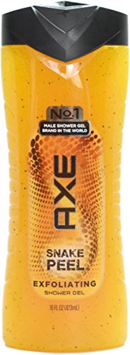 Axe Shower Gel for Men, Snake Peel Scent, 16 oz (9 Pack) - Refreshing Body Wash for Gym, Workout & Daily Use