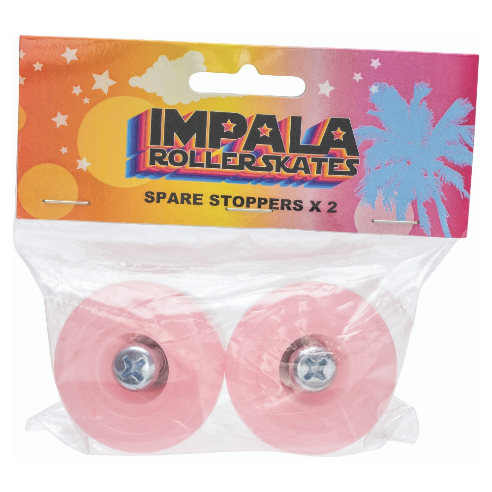 Impala Toe Stops Pair - High-Quality Roller Skate Toe Stops for Derby, Artistic Skating & Outdoor Use