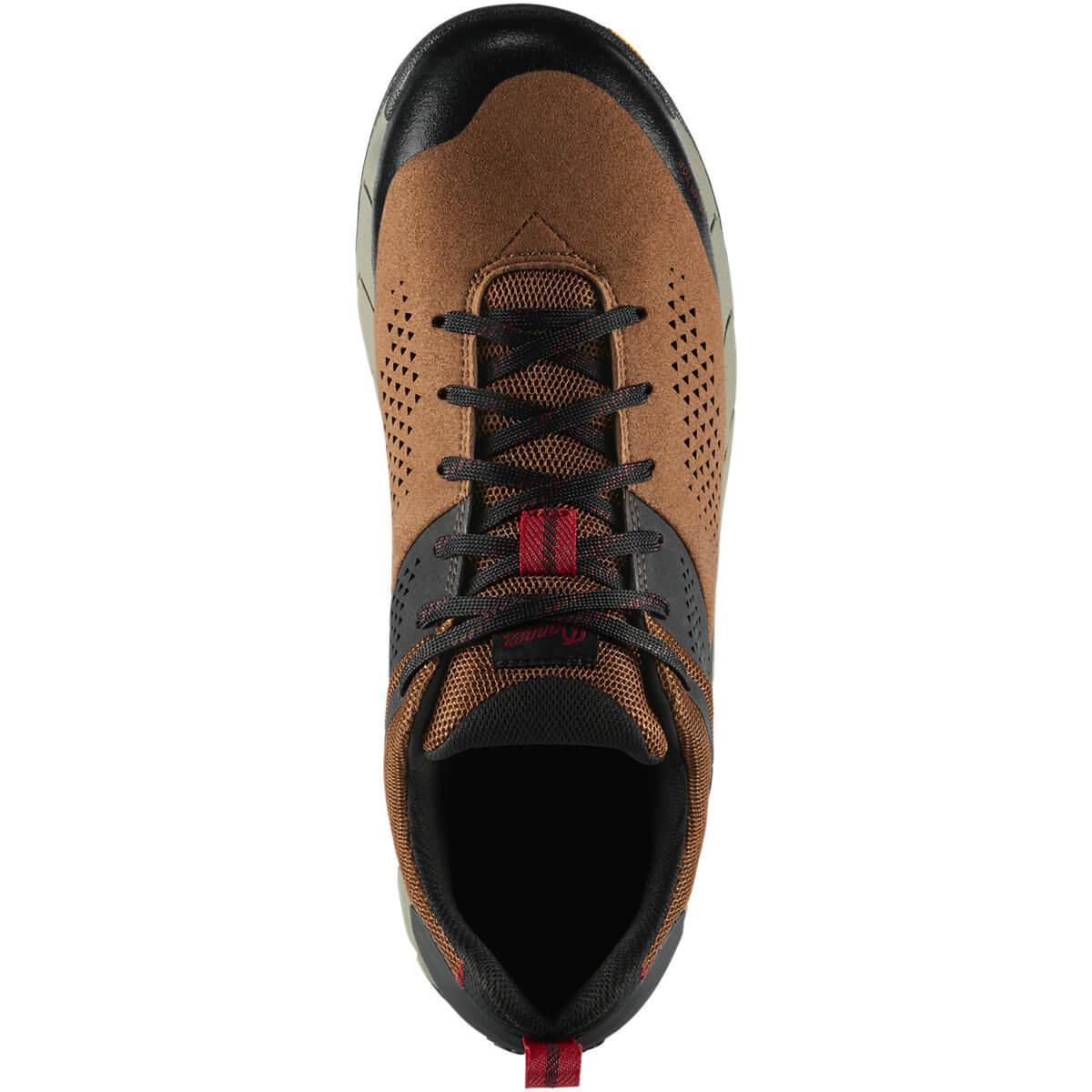 3 Nano Toe Work Shoes for Men - Brown Safety Boots with Slip Resistance | Ideal for Construction, Warehouse & Outdoor Work