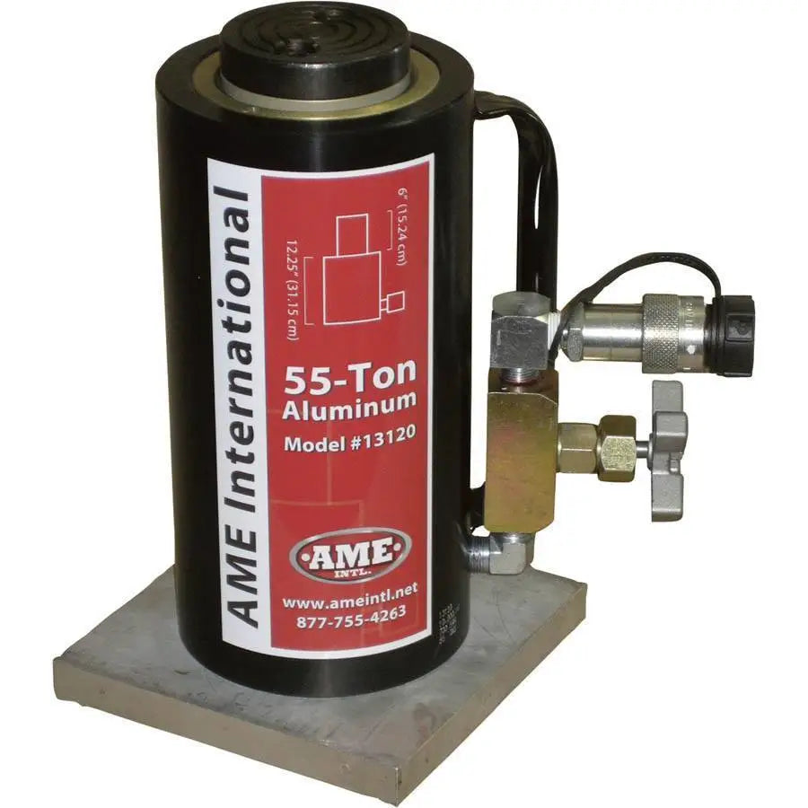 55 Ton Heavy Duty Aluminum Blackjack Jack with 6-Stroke Lift - Perfect for Auto Repair, Off-Roading & Industrial Use