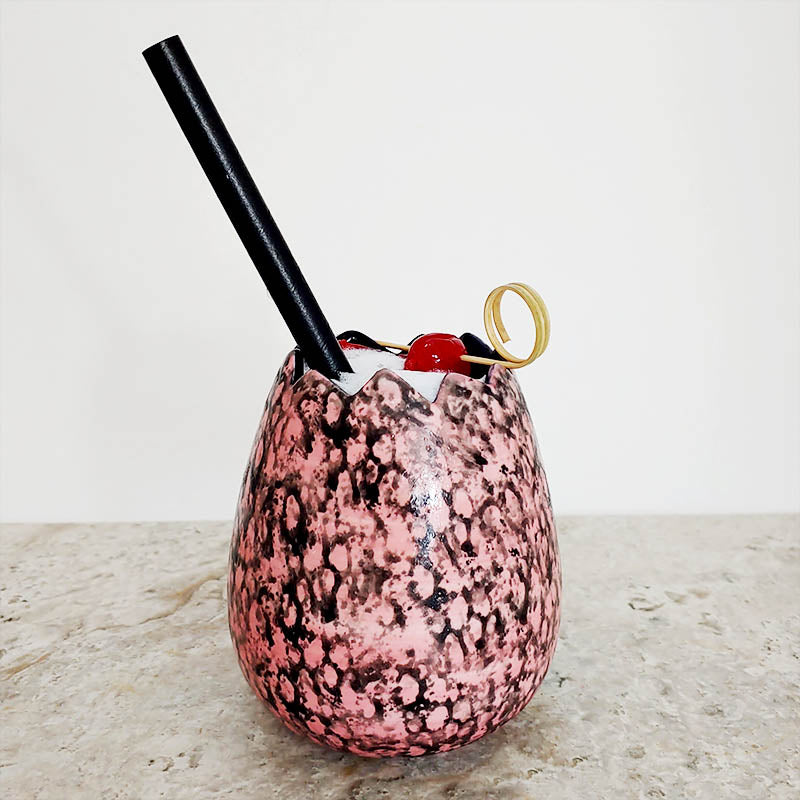 BarConic® Eco-Friendly Biodegradable Jumbo Paper Straws - 7 3/4 Inch Solid Black (100 Pack) - Perfect for Parties, Restaurants & Sustainable Drinking Solutions