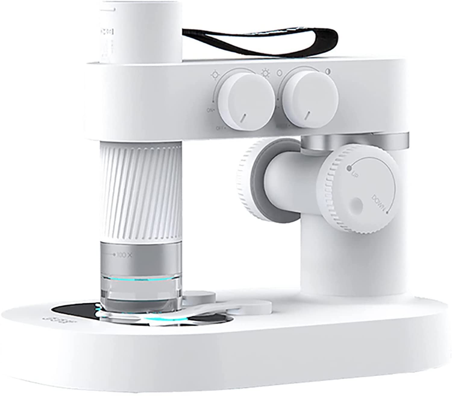 HJXX Wireless Digital Microscope 50-1000X Magnification, USB Portable WiFi Microscope Camera for Kids Students Adults - Perfect for Coin Collecting, Science Learning & Hobby Exploration