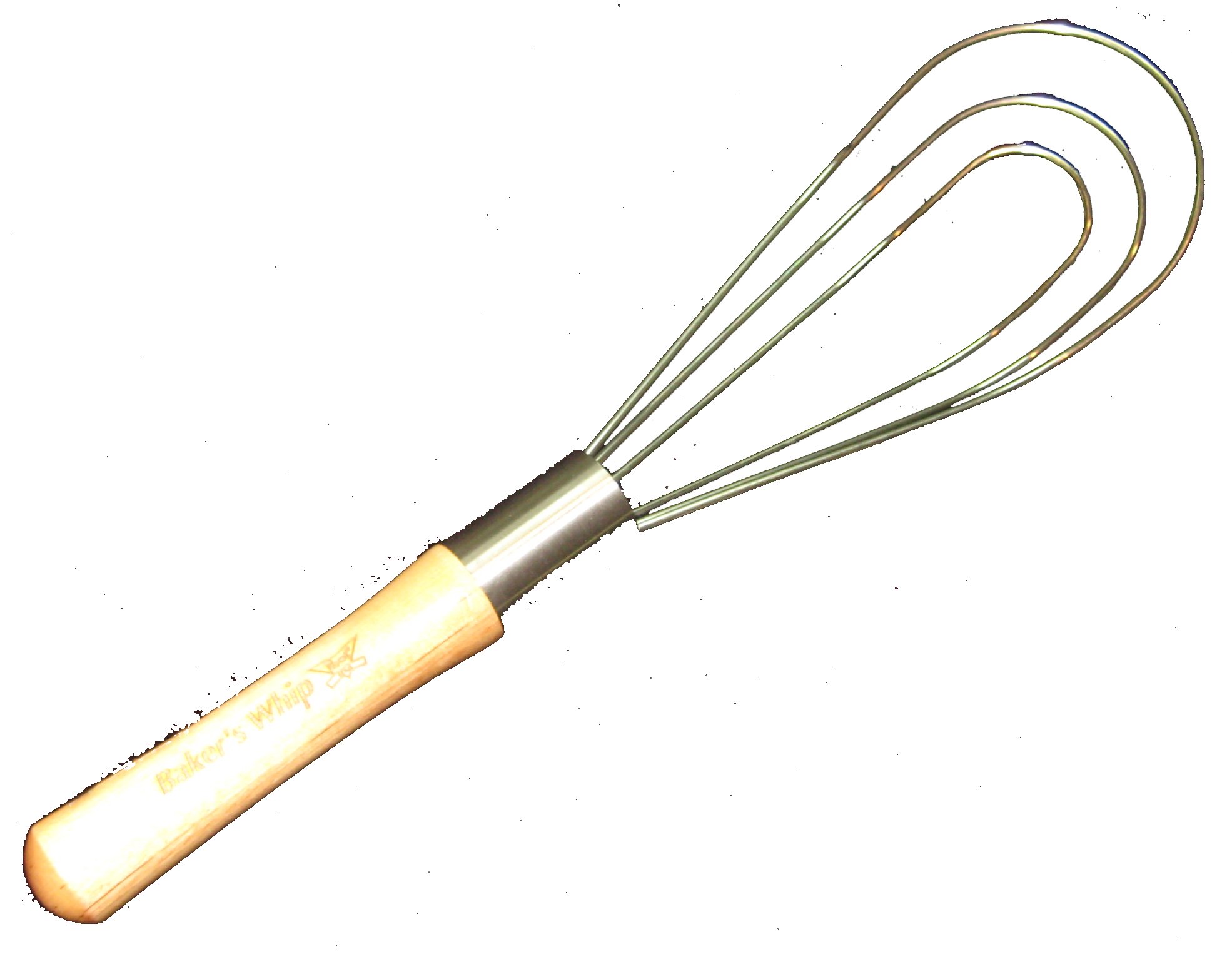 Heavy Duty Flat Whisk for Stiff Batters and Dough - Sealed Design Prevents Food Sticking - Perfect for Baking Cakes, Cookies & Bread Dough