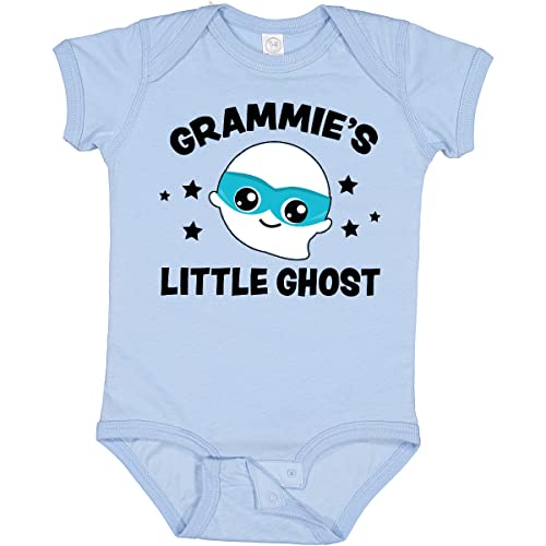 Inktastic Cute Grammie's Little Ghost with Stars Baby Bodysuit - Soft Cotton Onesie for Newborns & Infants - Perfect for Halloween, Family Photos & Casual Outfits