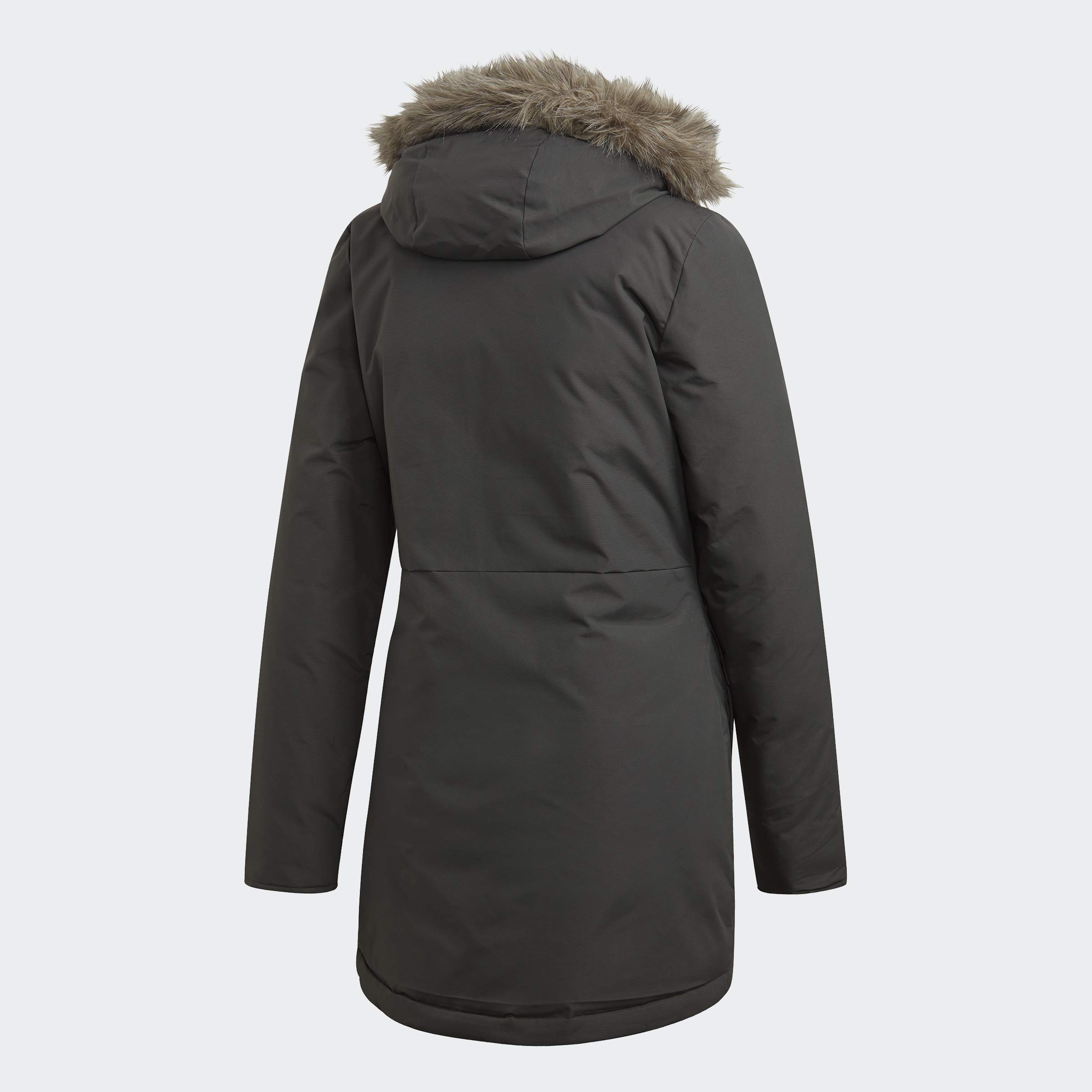 adidas Women's Xploric Waterproof Winter Parka Jacket - Lightweight Windproof Hooded Coat for Hiking, Running & Outdoor Activities