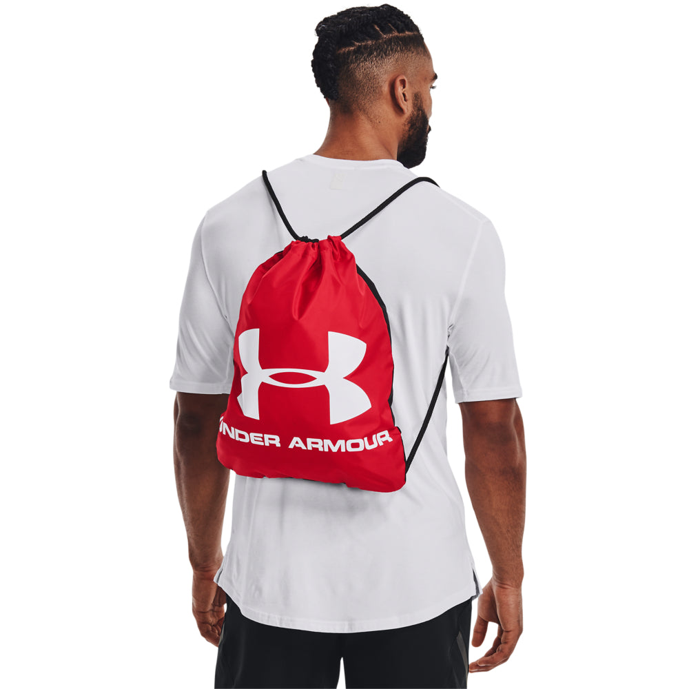 Under Armour Ozsee Sackpack - Lightweight Durable Backpack for Gym, Travel & School | Water-Resistant & Spacious Design for Sports & Everyday Use