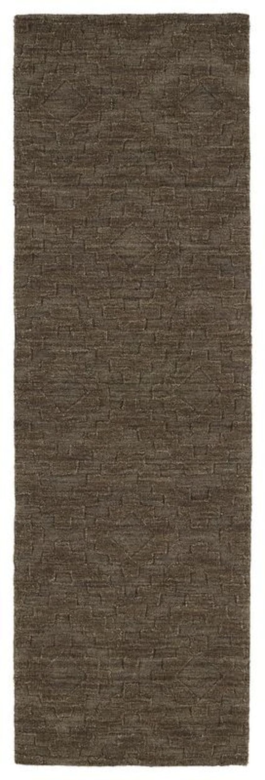 Kaleen IPM04-40-268 Chocolate Runner Rug 2'6