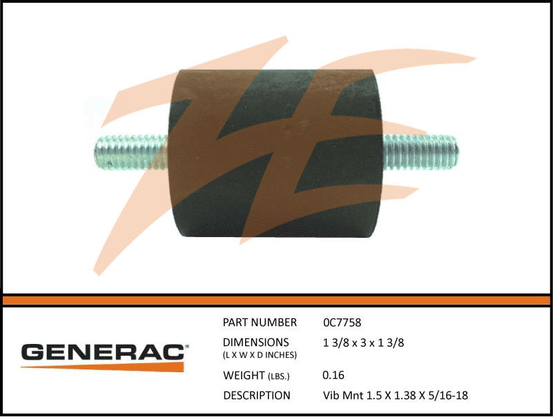 0C7758 Vibration Mount 1.5