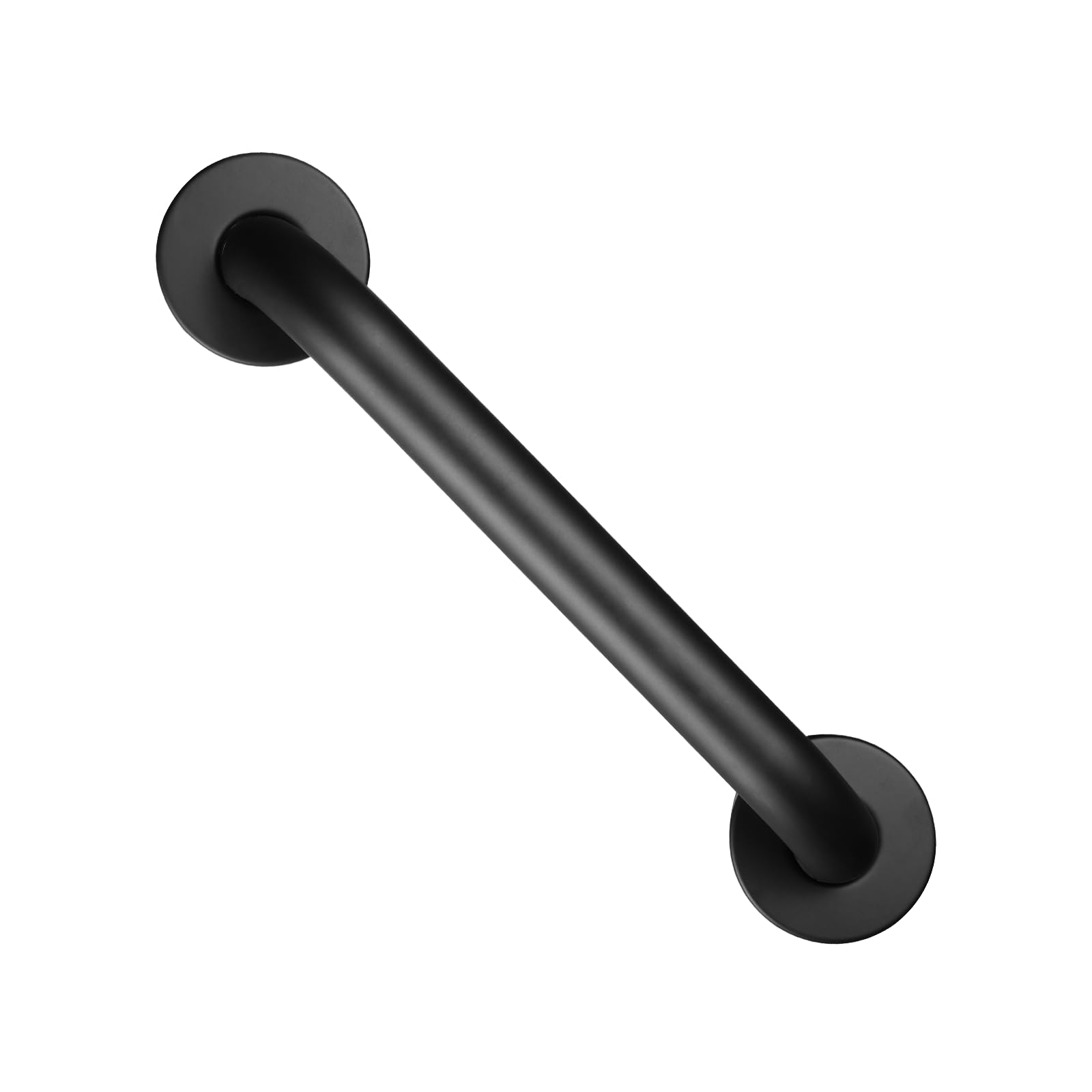 Stainless Steel Shower Grab Bar for Elderly & Handicap - 12 Inch Bathroom Safety Hand Rail with Concealed Screws - Non-Slip Wall Mounted Shower Handle for Seniors, Injury Recovery & ADA Compliance - Perfect for Bathroom, Shower & Tub Safety Support