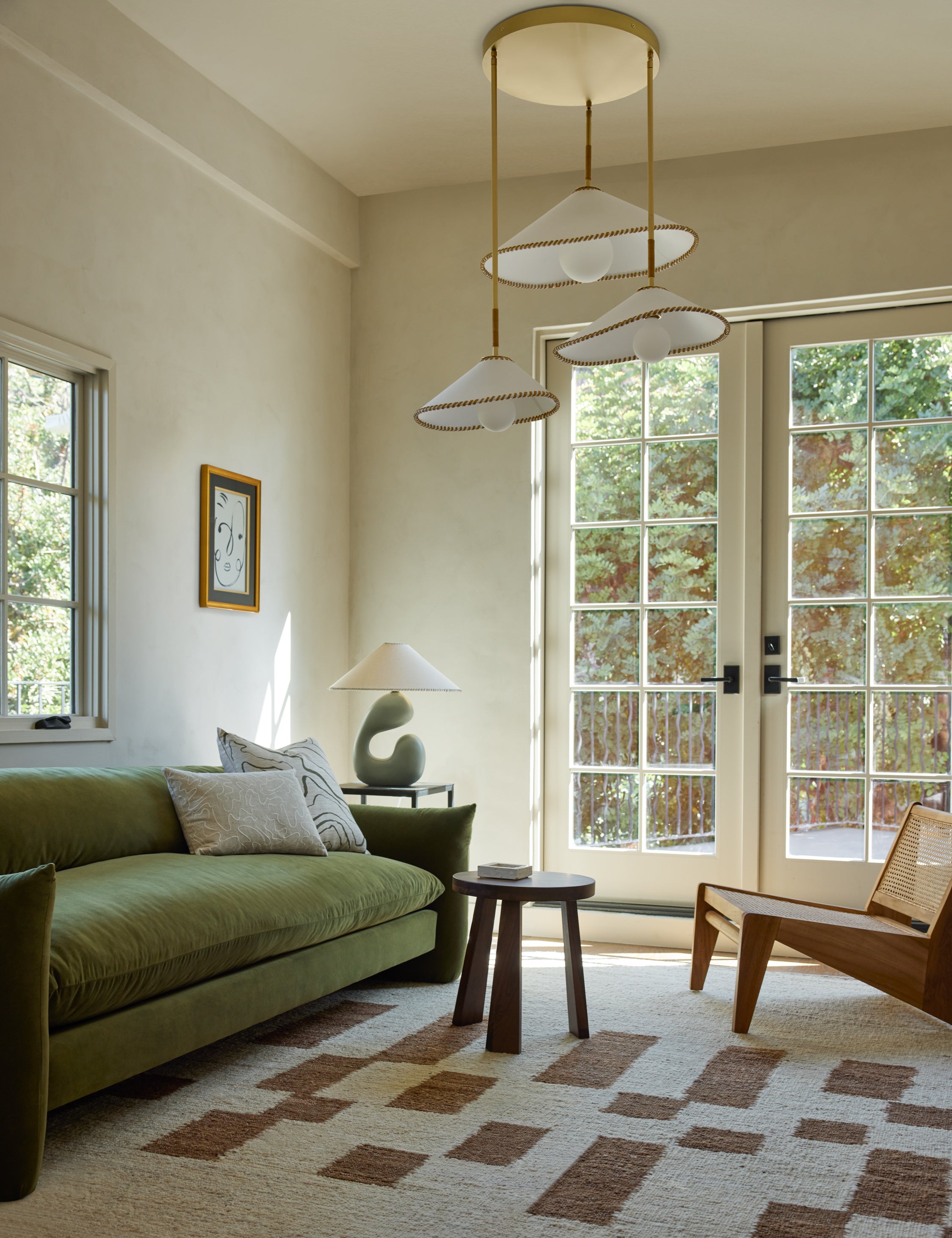 Arroyo Chandelier by Élan Byrd - Modern Crystal Ceiling Light Fixture for Dining Room, Living Room & Bedroom Decor