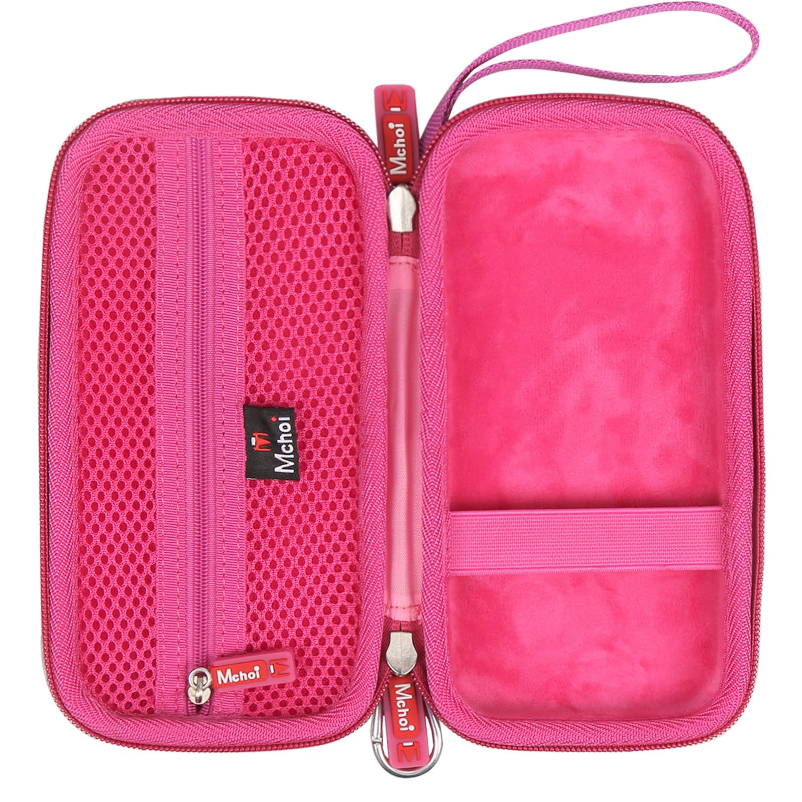 Shockproof Waterproof Pink Protective Case for TI-30XIIS Scientific Calculator - Durable Travel Storage Pouch for School, Office & Engineering Use