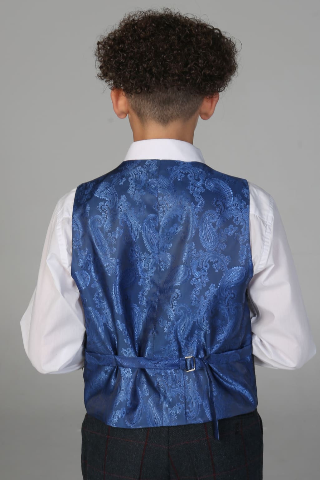 Boys' Madrid Navy Blue 3-Piece Suit Set | Formal Wear for Weddings, School Events & Special Occasions