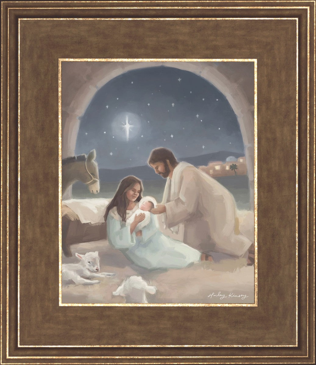 Behold Him By Hailey Kinsey - Inspirational Christian Wall Art for Home & Church Decor | Perfect for Living Room, Bedroom & Office